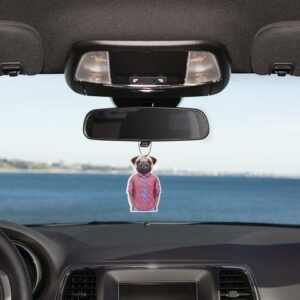 Airfreshener - Pug On Vacation