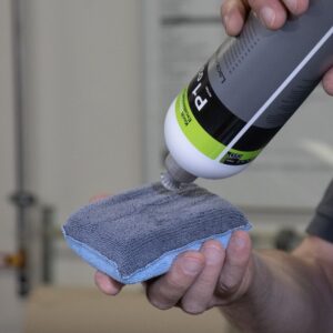 KOCH CHEMIE – Microfiber Applicator Pad Blauw / Grijs