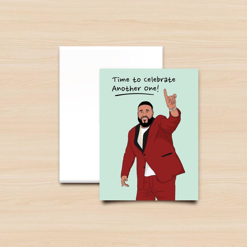 COOL&FAMOUS Wenskaart DJ KHALED