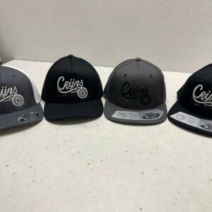 CRIJNS SNAPBACK PET GRIJS / ZWART Logo