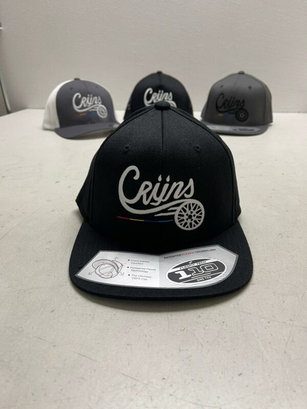 CRIJNS SNAPBACK PET GRIJS / ZWART Logo