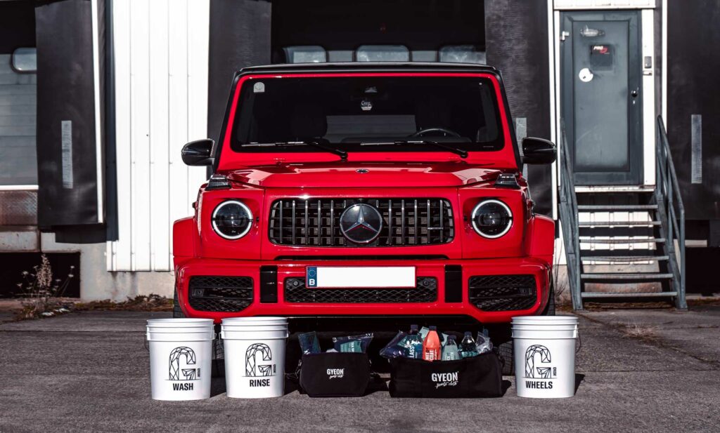 GYEON - Wash Bucket Stickers Set - WASH - RINSE - WHEELS