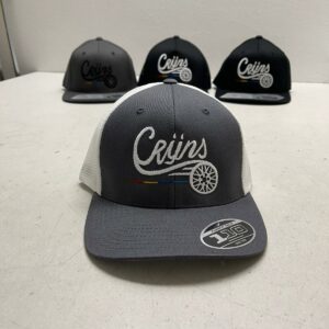 CRIJNS TRUCKER PET GRIJS / ZWART Logo