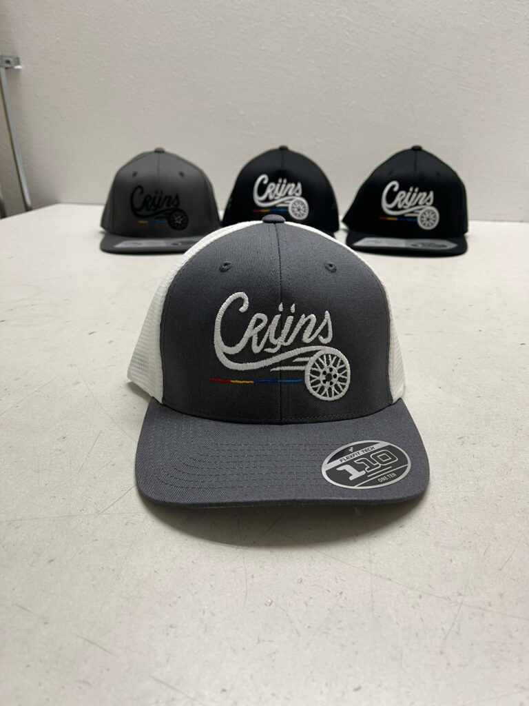 CRIJNS TRUCKER PET GRIJS / ZWART Logo