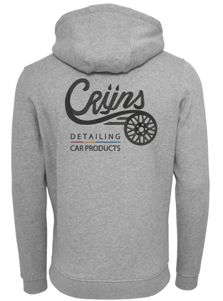 CRIJNS KWALITEITS HOODIE GRIJS / ZWART Logo