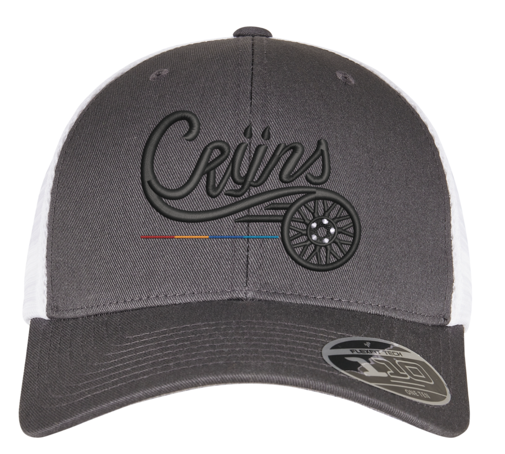 CRIJNS TRUCKER PET GRIJS / ZWART Logo