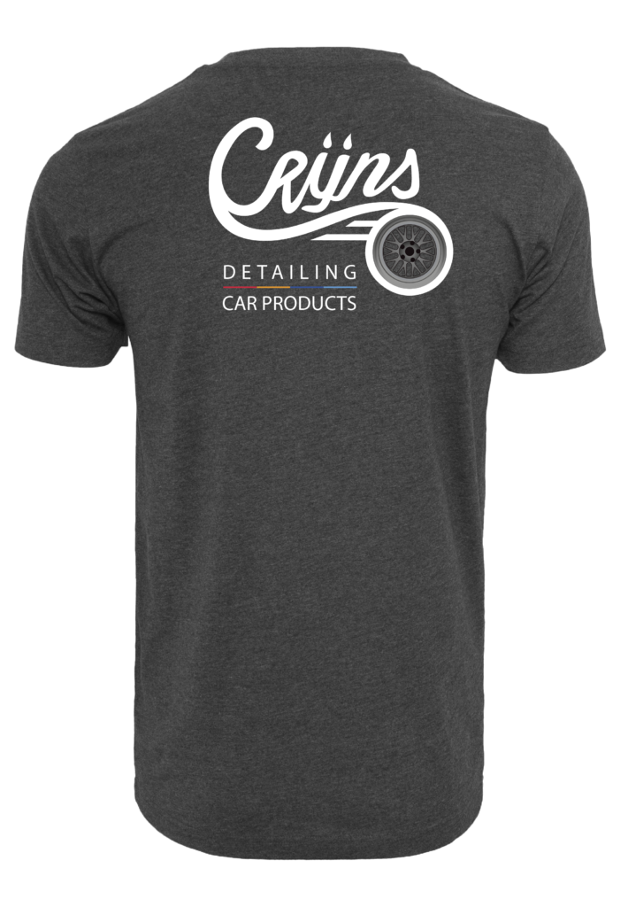 CRIJNS KWALITEITS T-SHIRT GRIJS / WIT Logo