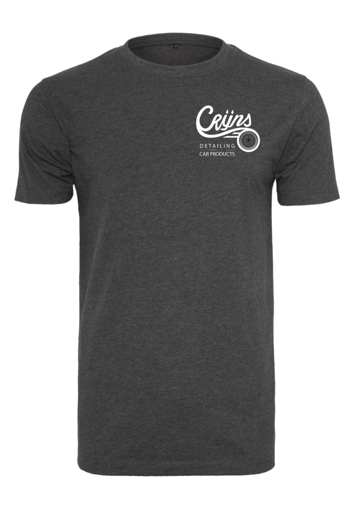 CRIJNS KWALITEITS T-SHIRT GRIJS / WIT Logo