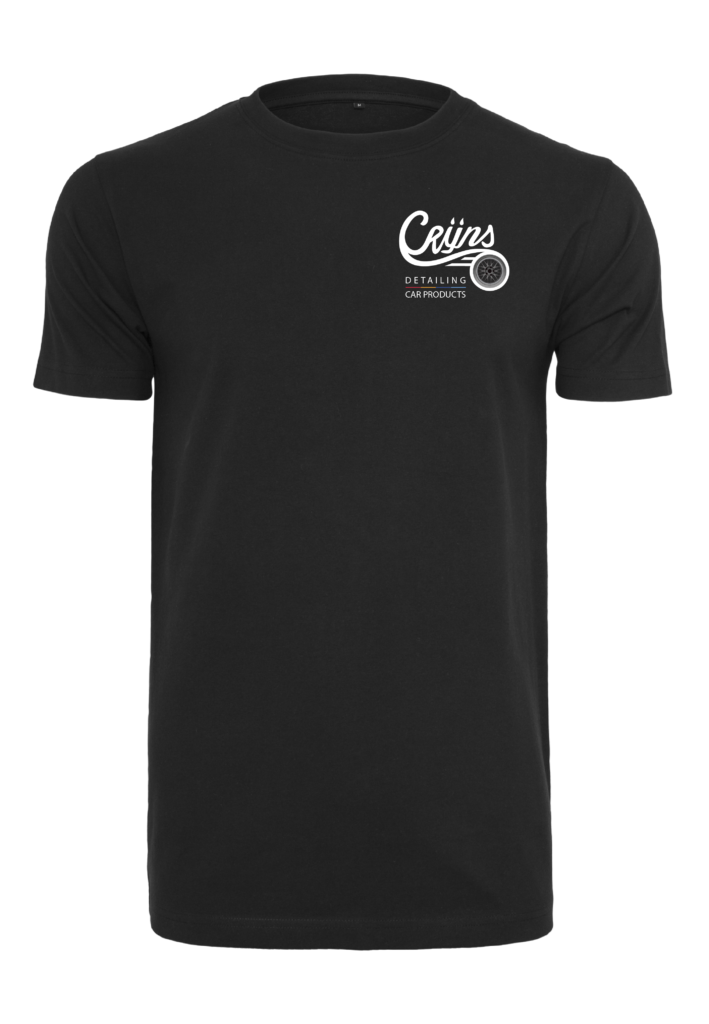CRIJNS KWALITEITS T-SHIRT ZWART / WIT Logo