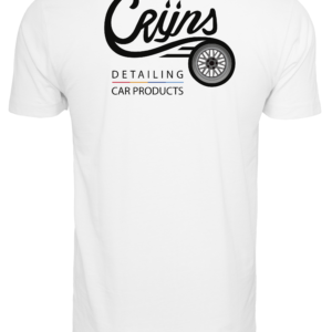 CRIJNS KWALITEITS T-SHIRT WIT / ZWART Logo