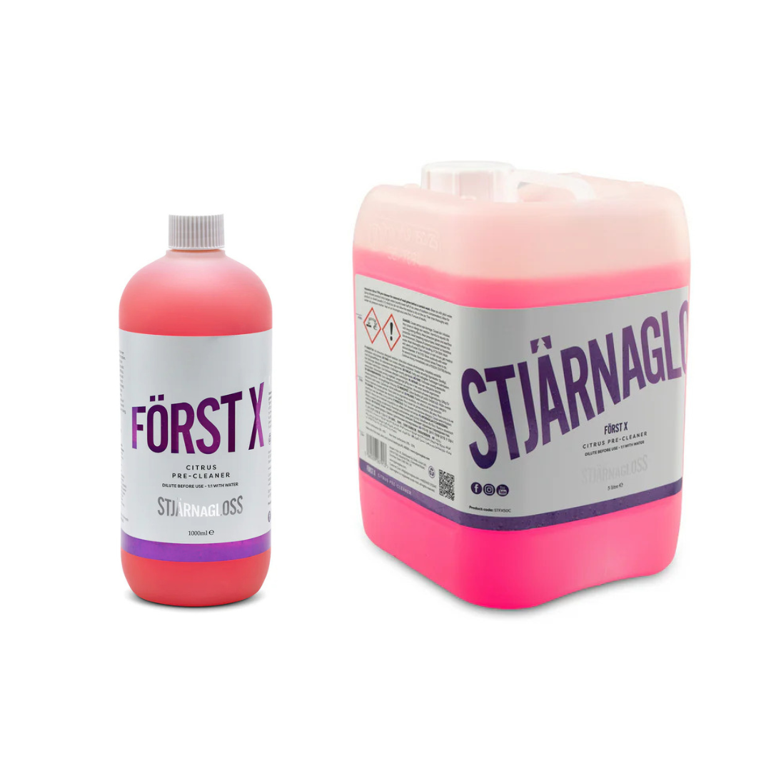 STJÄRNAGLOSS - Först X - Citrus Pre-Cleaner - Insect, Vuil & Wegfilm Verwijderaar - Concentrate