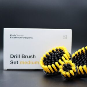 KOCH CHEMIE – Drill Brush Set – 3 Items – Medium
