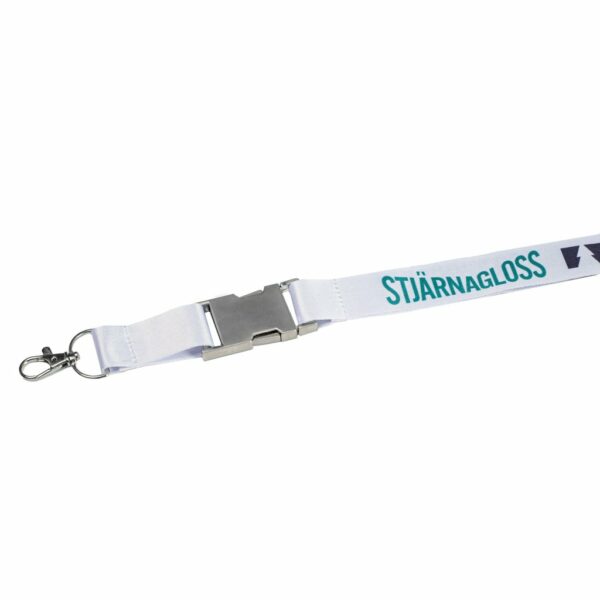 STJÄRNAGLOSS – Länyard – Pinch Logo & Metal Clip