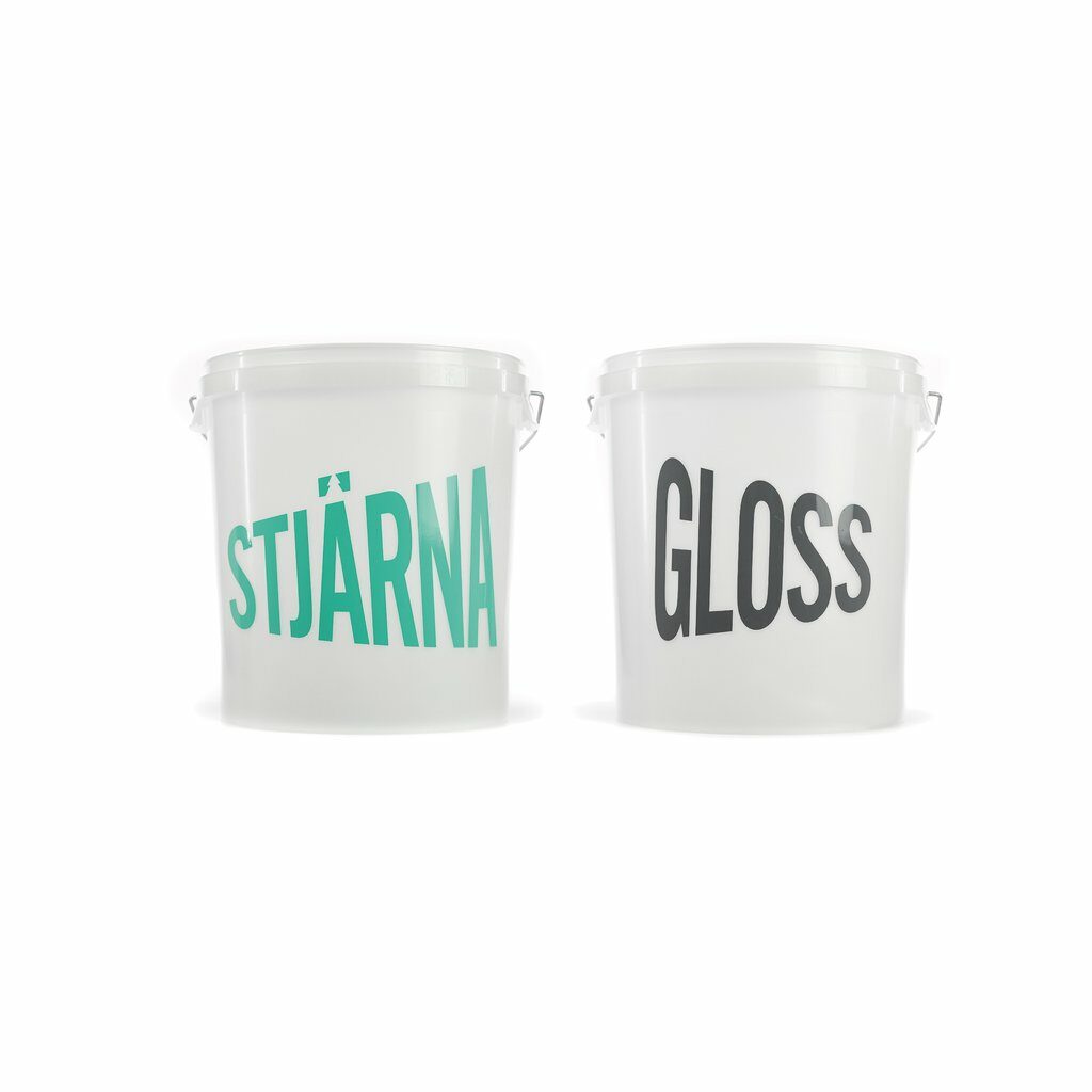 STJÄRNAGLOSS - Sticker Set - STJÄRNA - GLOSS