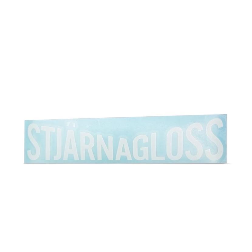 STJÄRNAGLOSS - Vinyl Sticker White