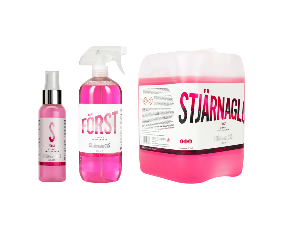 STJÄRNAGLOSS - Först - Citrus Pre-Cleaner - Insect, Banden, Vuil & Wegfilm Reiniger
