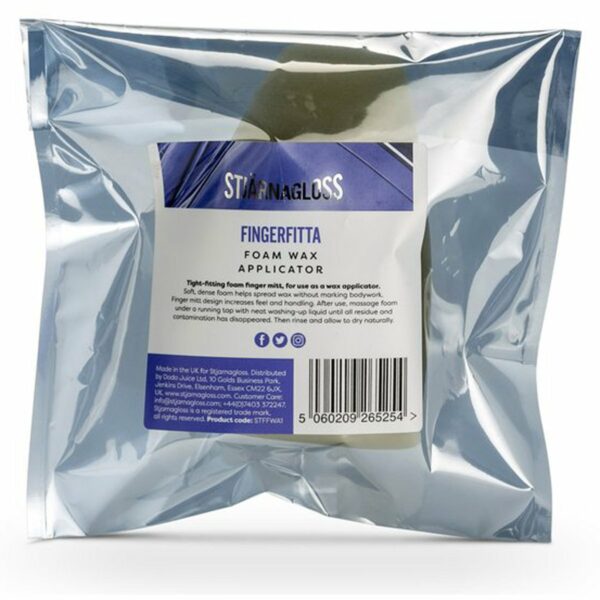 STJÄRNAGLOSS – Fingerfitta – Foam Wax Applicator