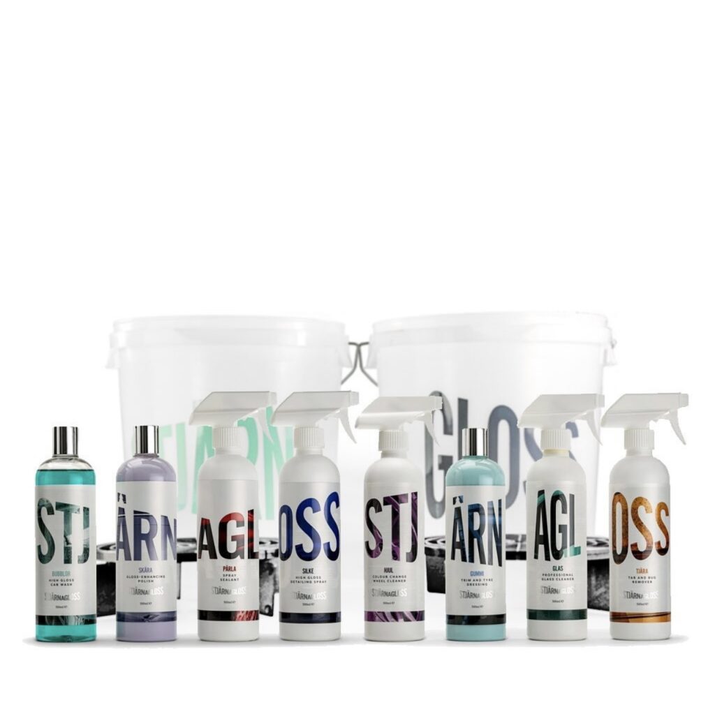 STJÄRNAGLOSS - The Ultimate Detailing Bucket Kit
