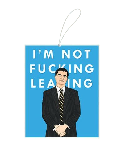 Airfreshener - Jordan Belfort - I'M NOT F*CKING LEAVING