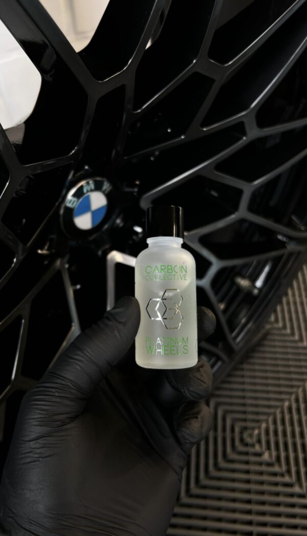 CARBON COLLECTIVE – PRO – Platinum Wheels Coating – For Wheels, Calipers, Metal, Exhaust Systems – Up To 350°C – 3.0