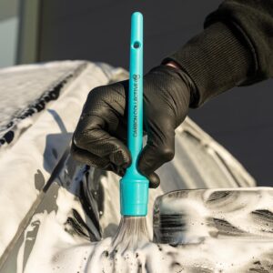 CARBON COLLECTIVE – Firm Bristle Detailing Brush Set – 4 Items