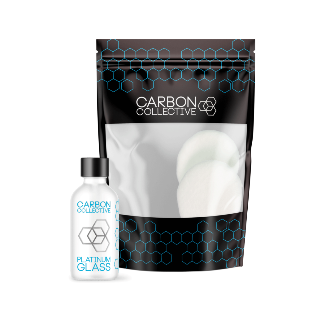 CARBON COLLECTIVE - PRO - Platinum Glass Coating V2 - For Glass, Perspex & Plexiglass Surfaces - 3.0