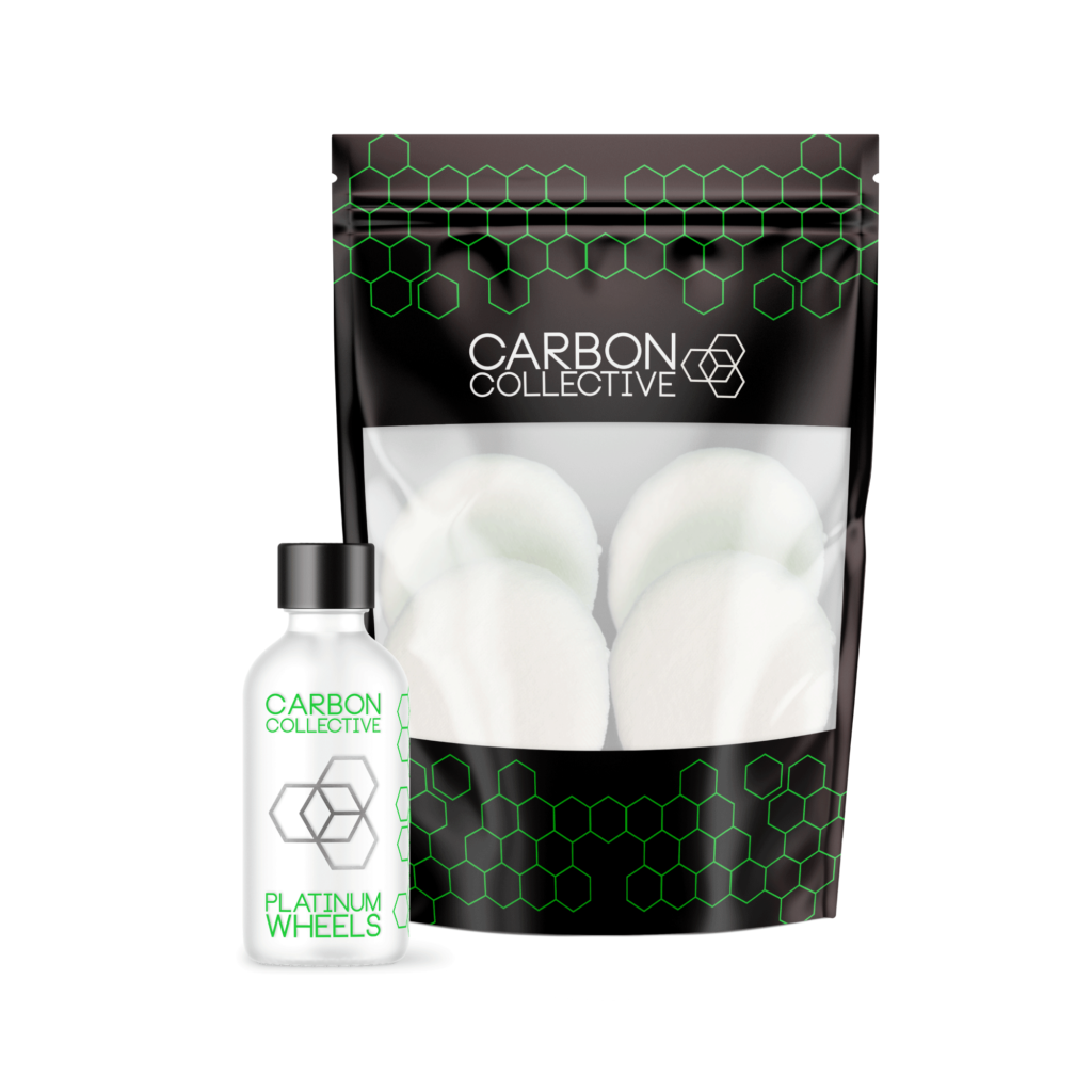 CARBON COLLECTIVE - PRO - Platinum Wheels Coating - For Wheels, Calipers, Metal, Exhaust Systems - Up To 350°C - 3.0