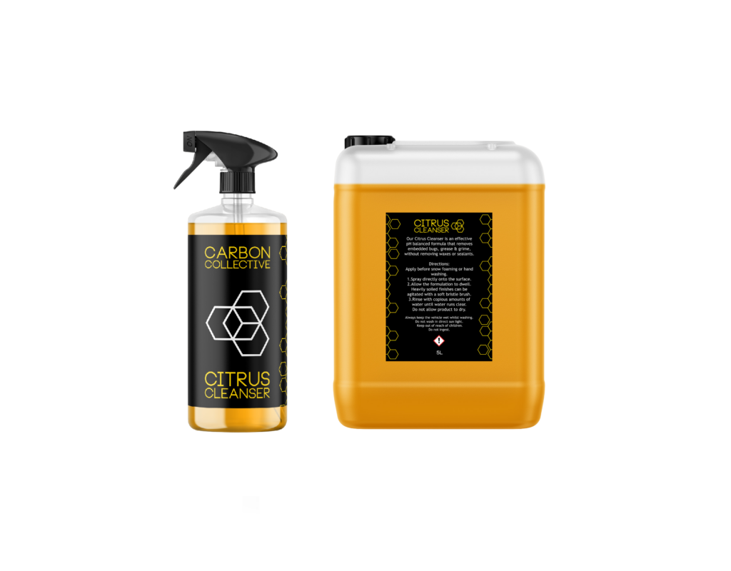 CARBON COLLECTIVE - Citrus Cleanser 2.0 - pH Balanced Pre-Cleaner - Insect, Vuil & Wegfilm Verwijderaar (Updated Formula)