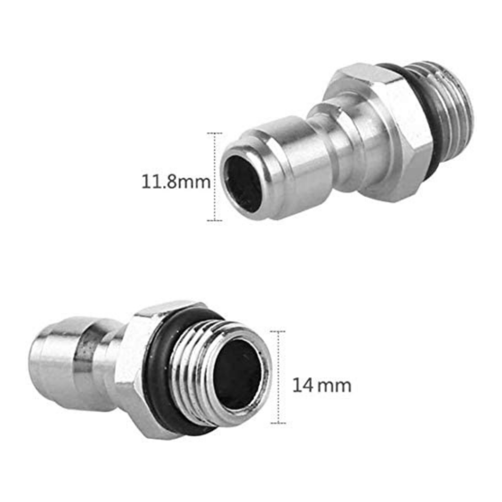 Foamlance Koppeling - 1/4 Quick Connector For Big Boi + Short Trigger / Stubby Gun