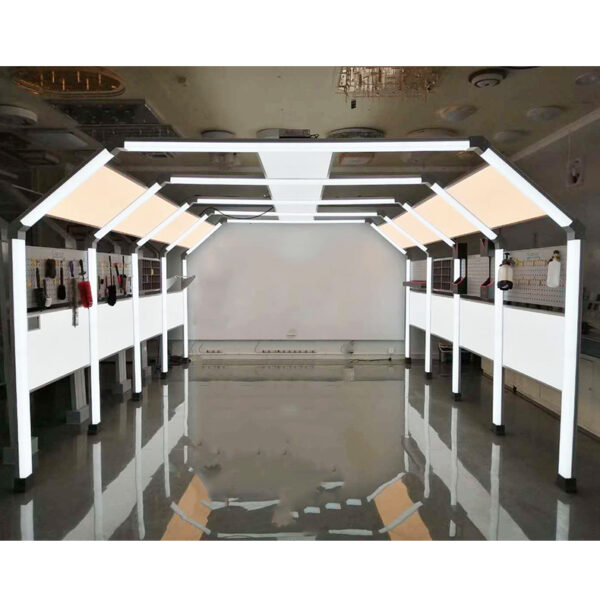CRIJNS – Led Tunnel 4 – L5370cm – B4000cm – H2615cm – 830W