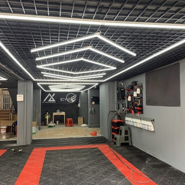 CRIJNS – Led Bay 6 – L4780mm x B2410mm x H20mm – 408W