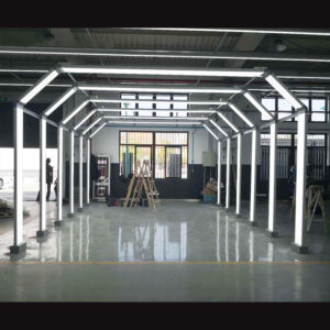 CRIJNS - Led Tunnel 3 - L5330cm - B4000cm - H2615cm - 829,20W