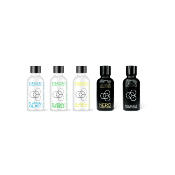 CARBON COLLECTIVE – PRO – ULTIMATE Coating Kit – GLASS – WHEELS – TRIM – NERO – MOLECULE
