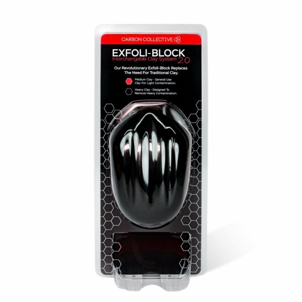 CARBON COLLECTIVE – Exfoli Block – Clayblock – Vervangbaar Klei Systeem – Medium & Hard