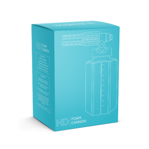 CARBON COLLECTIVE – Ultimate HD Snow Foam Lance – Clear Teal – Transparant Blauw – Diverse Koppelingen