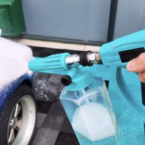 CARBON COLLECTIVE – Ultimate HD Snow Foam Lance – Clear Teal – Transparant Blauw – Diverse Koppelingen