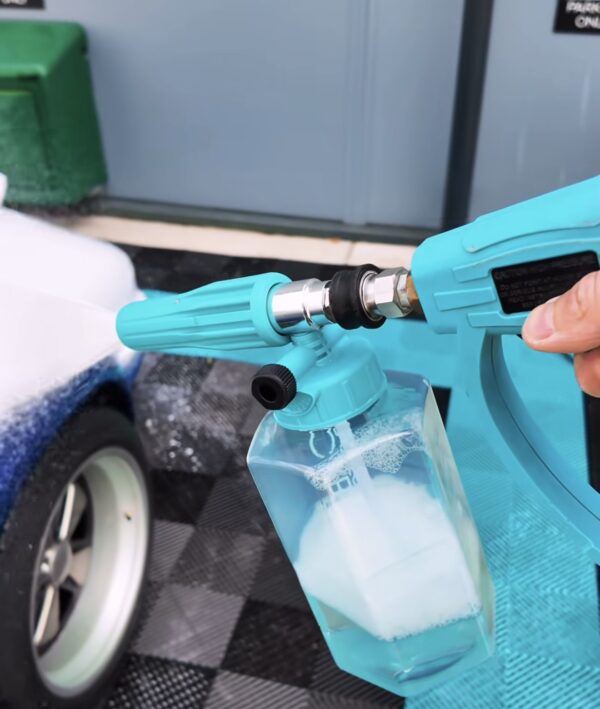 CARBON COLLECTIVE – Ultimate HD Snow Foam Lance – Clear Teal – Transparant Blauw – Diverse Koppelingen