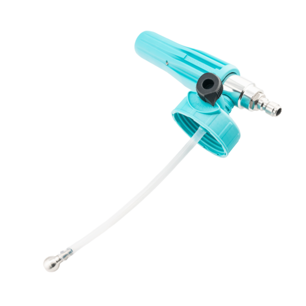 CARBON COLLECTIVE – Ultimate HD Snow Foam Lance – Clear Teal – Transparant Blauw – Diverse Koppelingen