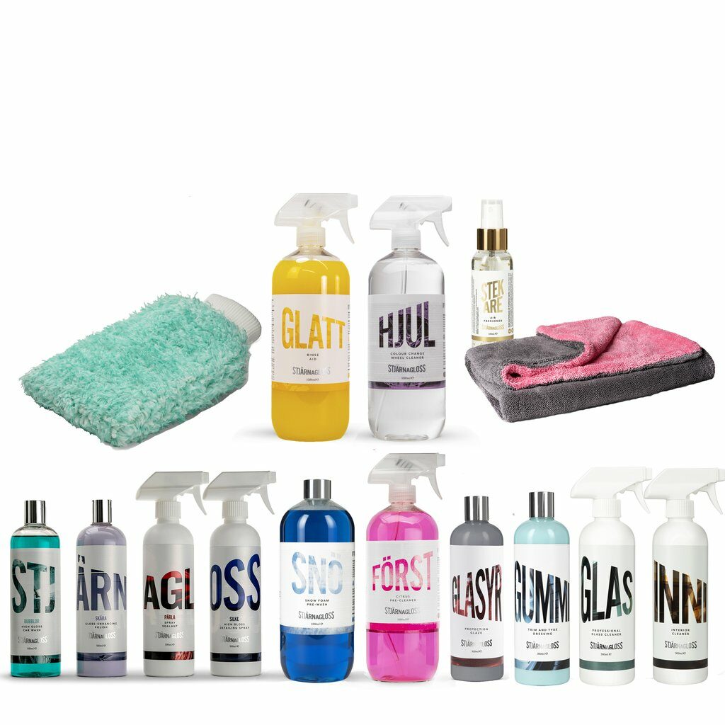 STJÄRNAGLOSS - Big Detailer Kit