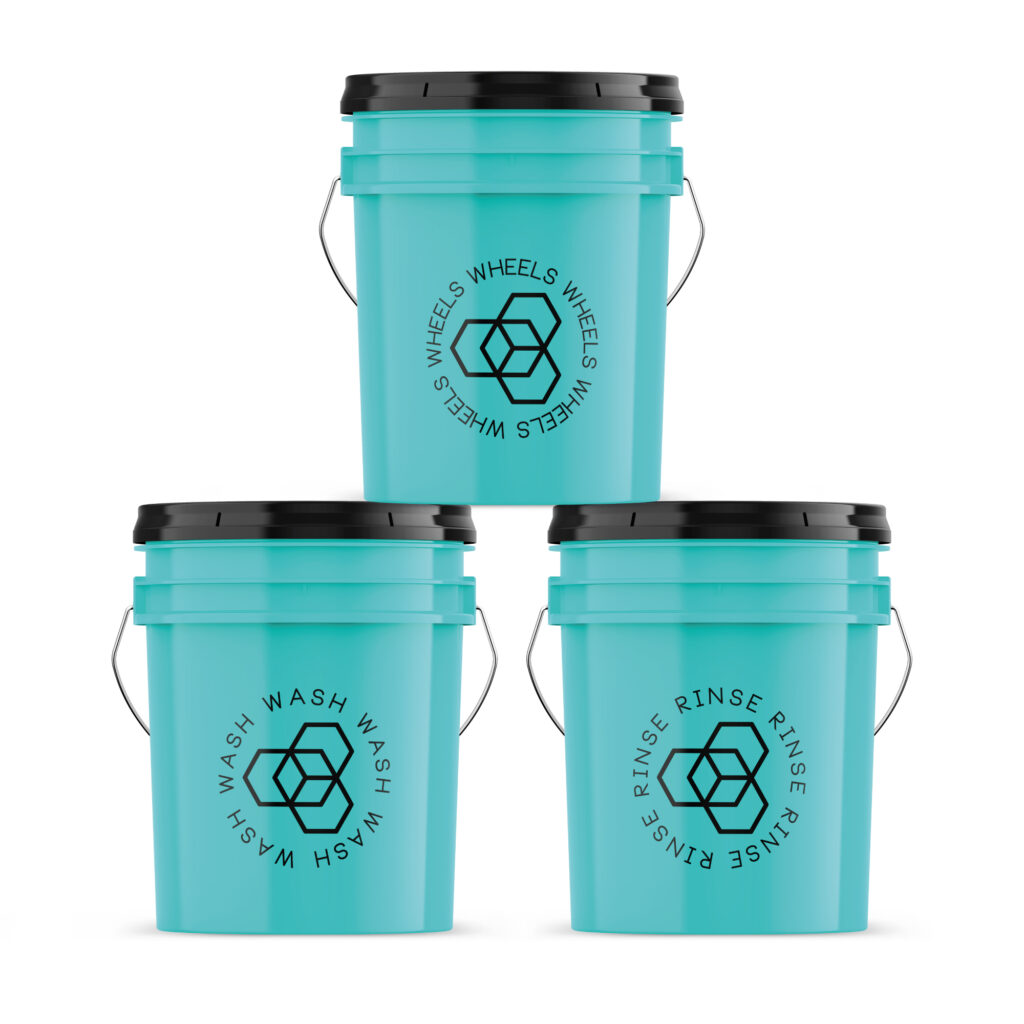 CARBON COLLECTIVE - Sticker Set – WASH - WHEELS – RINSE