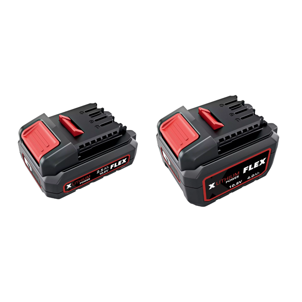 FLEX - Li-Ion oplaadbare accupack AP 10,8V - 2,5aH - 4aH