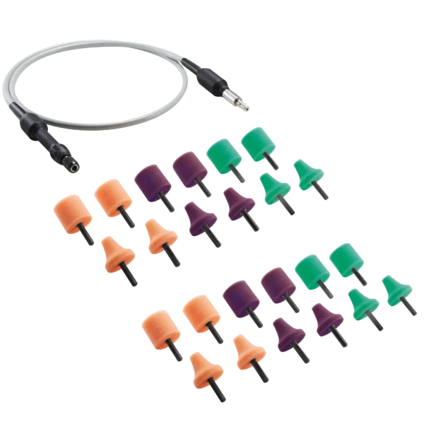 FLEX – Flexibele as – FS 140 Set – inclusief pads / Hardcase voor de PXE 80 10.8-EC – 12-EC – 24 Stuks
