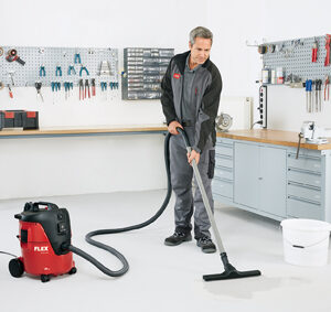 FLEX – VC 21 L MC Veiligheidstofzuiger met manuele filterreiniging, 20 L, Klasse L – 1000Watt