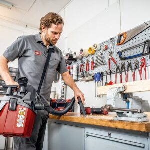 FLEX – VC 6 L MC 18.0 Compacte stofzuiger met manuele filterreiniging, 6 L, Klasse L
