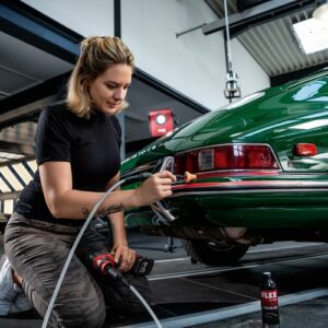 FLEX – Flexibele as inclusief 12 pads voor de PXE 80 10.8-EC en 12.0-EC