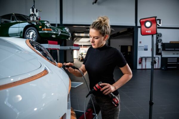 FLEX – Flexibele as inclusief 12 pads voor de PXE 80 10.8-EC en 12.0-EC
