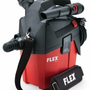 FLEX – VC 6 L MC Compacte stofzuiger met handmatige filterreiniging, 6 L, Klasse L – 1200Watt