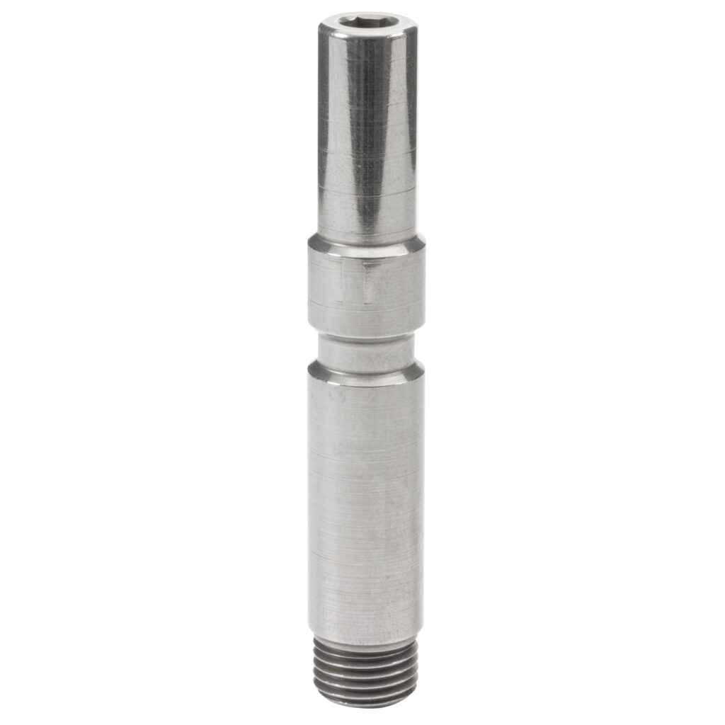 R+M Suttner Steeknippel Gepolijst D12 KEW ALTO KRANZLE – Quick Connect 1/4″ AG Buitendraad Mannelijk – RVS