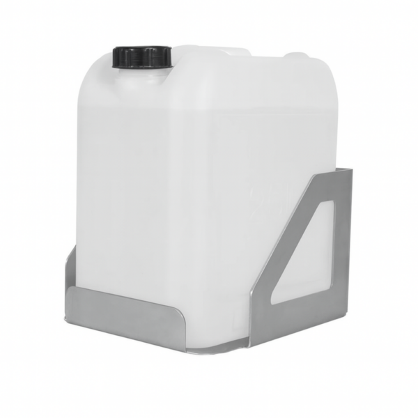 R+M Suttner – RVS Houder tot maximum 12L Bidons – Compact 160x250x210mm