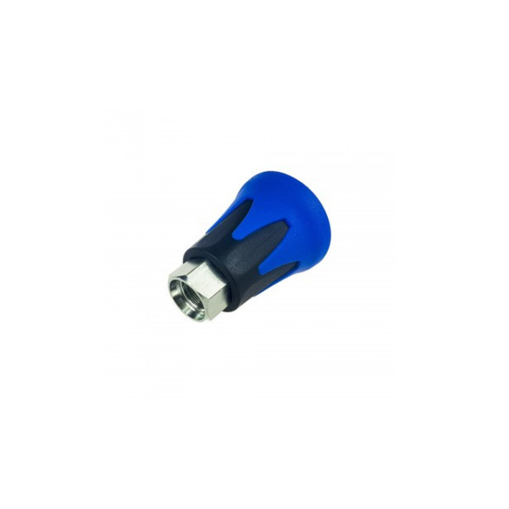 R+M Suttner Nozzle Protect - Sproeier Beschermer Blauw ST-10 1/4"IG RVS